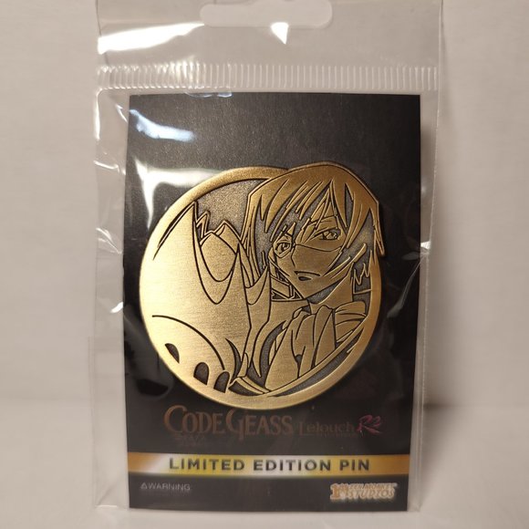 Code Geass Zero Lelouch Lamperouge Limited Edition Collectible Pin - Picture 4 of 4
